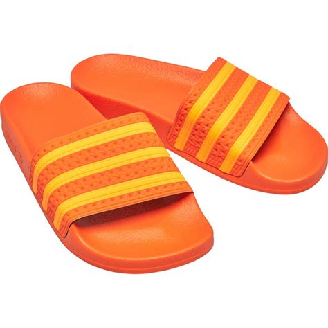 adidas performance adilette aqua slides größe 6 farbe orange|Adidas Adilette .